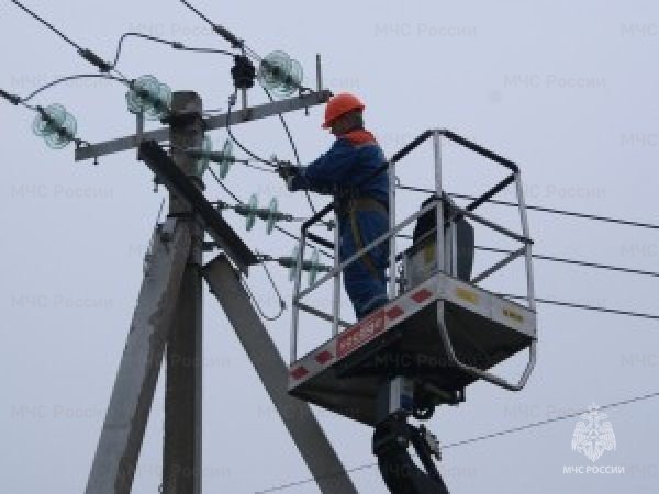 Отключение электроэнергии частично в с.п. Сагопши